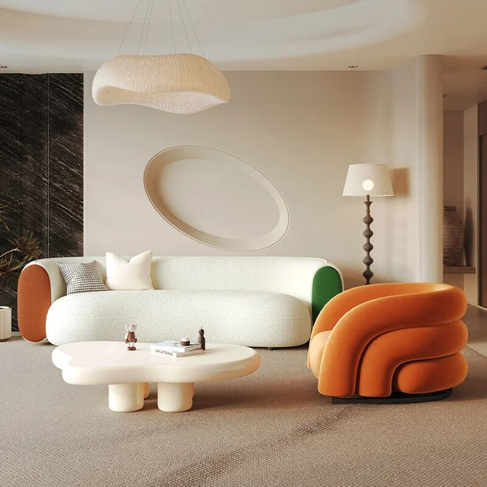 Luxury Lazy Poff Sofa Bed Sectional Corner Sleeper Recliner Curved Sofa Bubble Articulos Para El Hogar Livingroom Furniture Sets