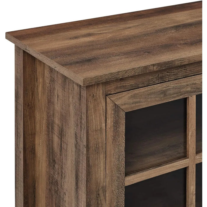 Tv living room cabinet, Classic 2 Glass Door TV Stand for TVs up to 80 Inches, 70 Inch, Living room tv cabinet