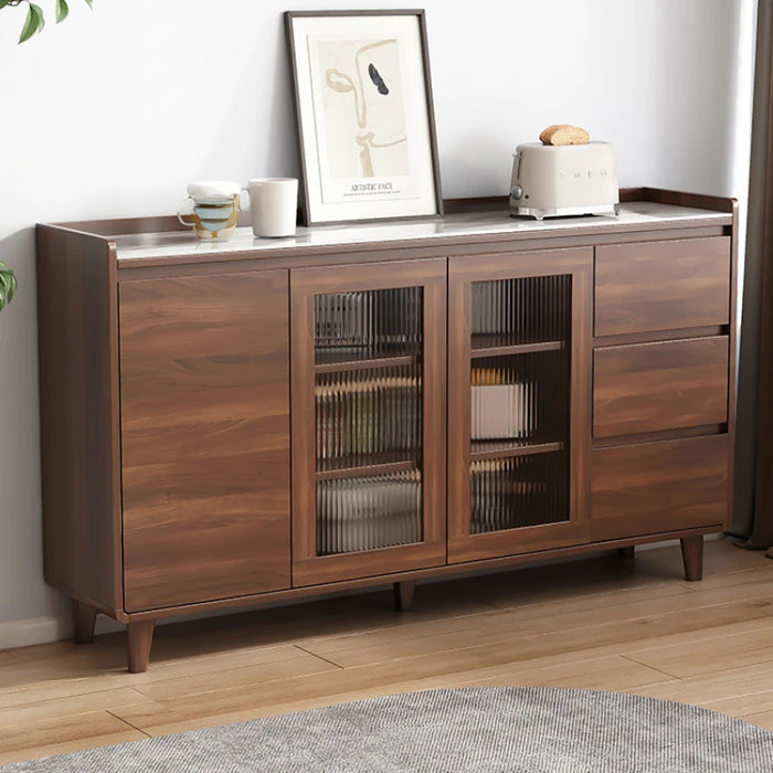 Nordic Glass Sideboards Living Room Modern Space Saving Storage Sideboards Cabinets Muebles De Cocina Home Furniture MR50CJ