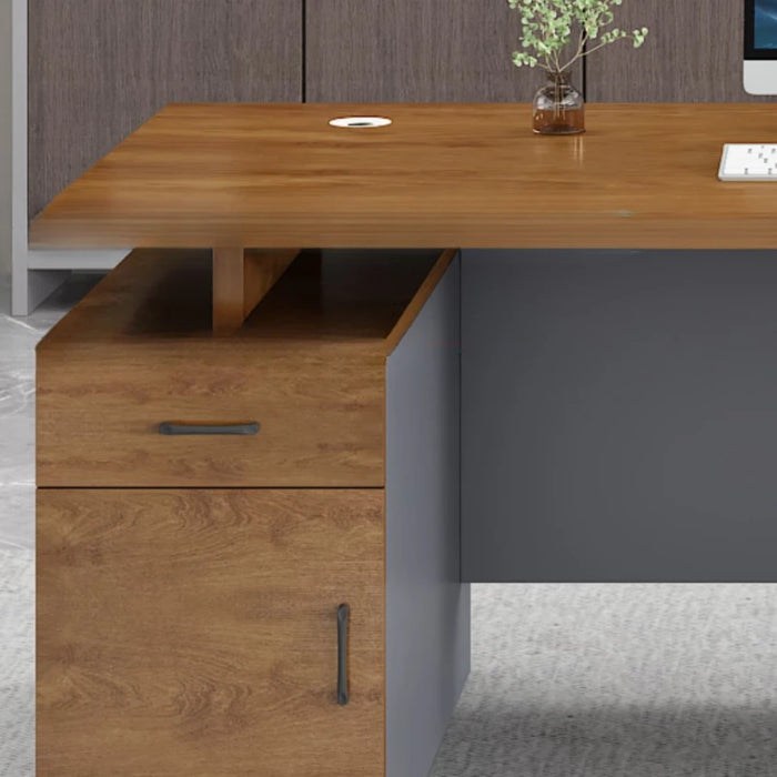 Executive Modern Office Desks Reception Luxury Writing Desktop Office Desks Laptop Storage Tisch Oficina Furniture WN50OD