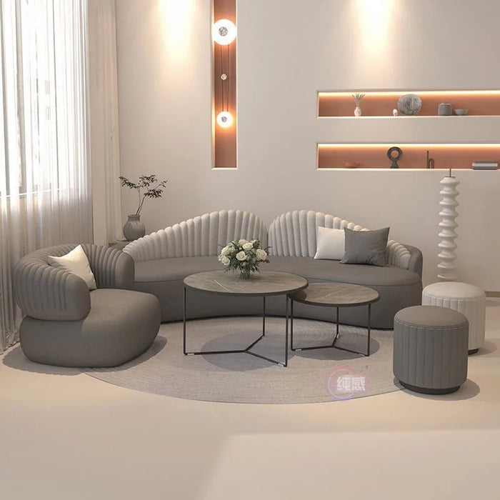 Simple modern living room small unit sofa