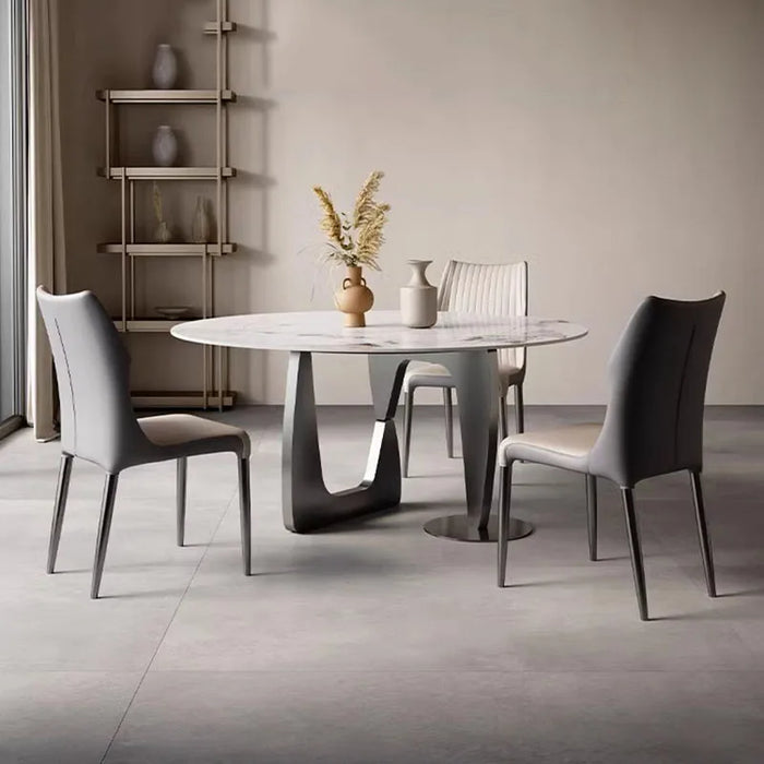 Modern Restaurant Dining Tables Center Nordic Coffee Luxury Replica Round Dining Tables Kitchen Mesa De Comedor Furniture HDH