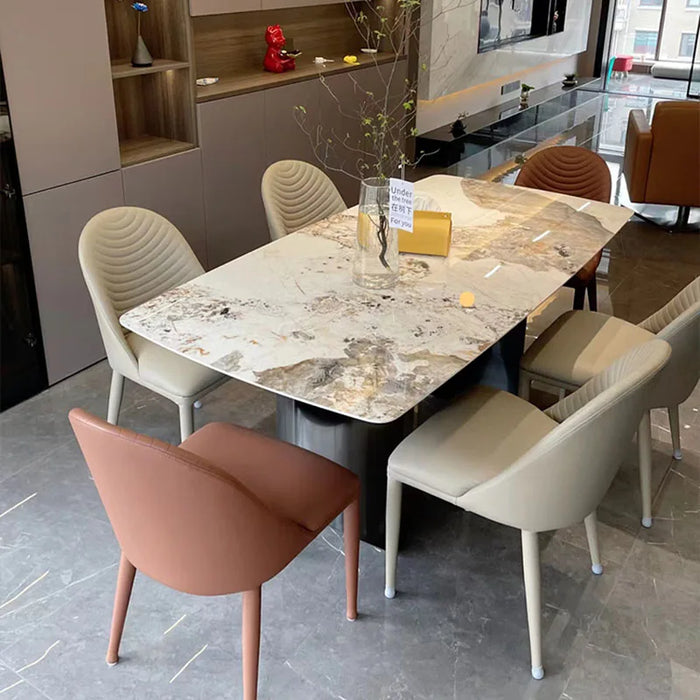 Luxury Modern Dining Table Set Console Elegant Living Room Coffee Table Space Savers Tavolo Pranzo Allungabile Furniture TY20XP