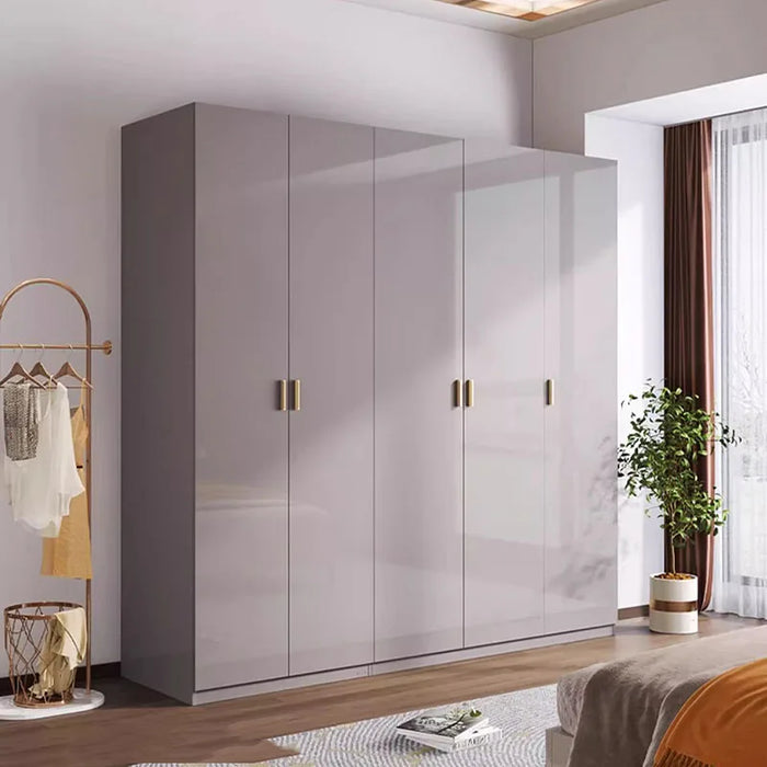 Space Saving Nordic Wardrobe Clothes Modern Wood Apartment Display Wardrobe Storage Cabinet Placard De Vetement Furniture