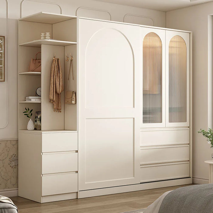 Clothes Wardrobes Storage Cupboard Bedroom Standing Modular Wardrobe Hangers Divider Guarda Roupa Portatil Modern Furniture