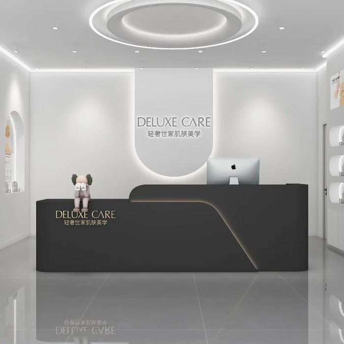 Barbershop Standing Register Reception Desk Accessories Conference Luxury Simple Reception Desk Modern Mostrador Store Furniture