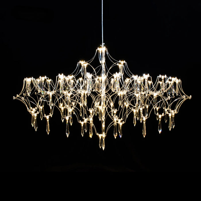 Crystal Chandelier Modern Pendant Light For Living Dining Room Bedroom Hanging Lamps For Ceiling Home Decor Lighting Chandelier