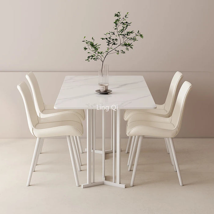 White Onement Dining Table Legs Metal Nordic Living Room Coffee Tables Coffee Restaurant Free Shipping Mesas De Jantar Furniture
