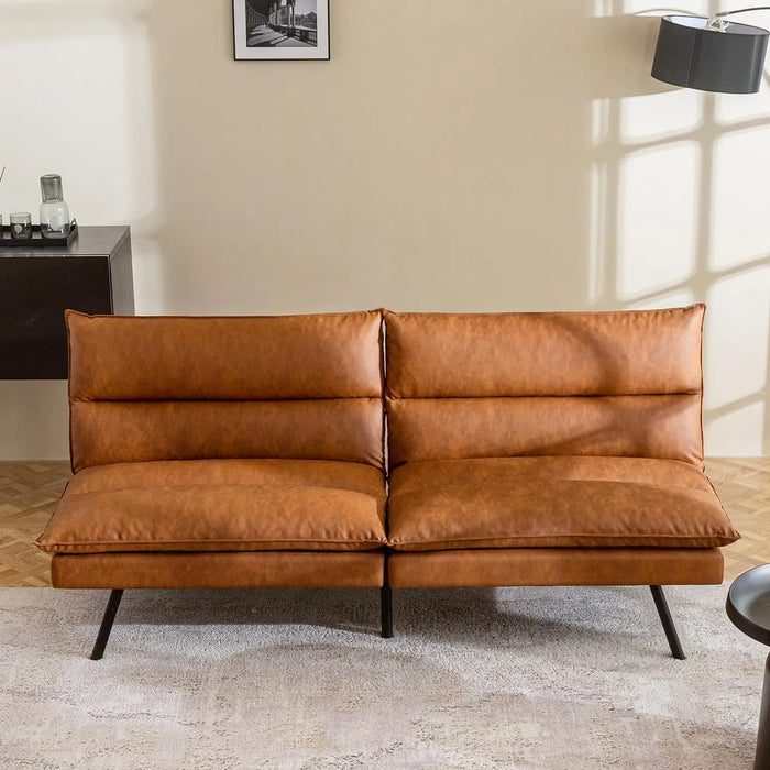 SF-BN726 Sofabed, As sofa:71"X33"X31.5"As bed:71"X42"X16", Brown