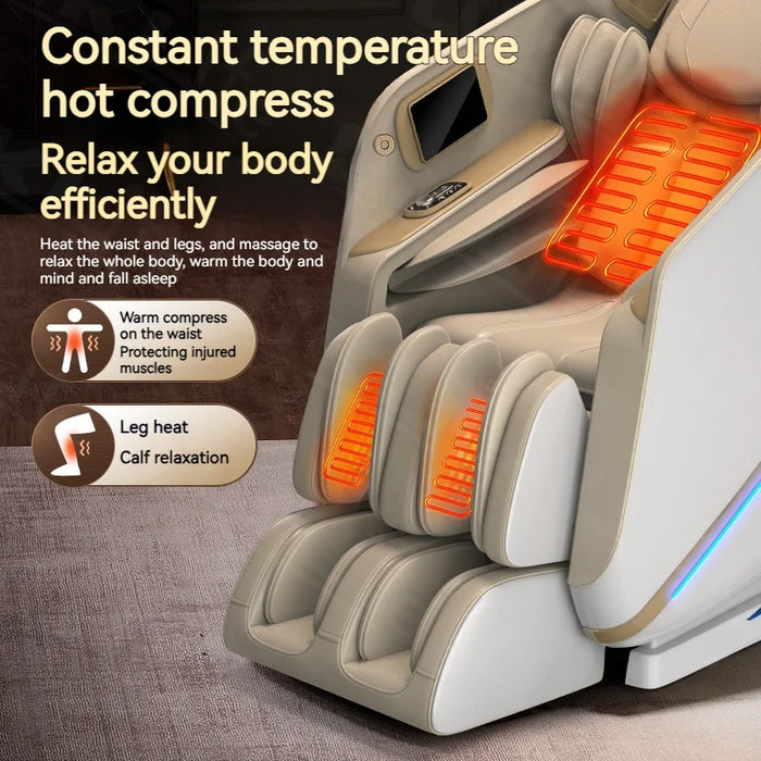 3 Year Warranty 4D SL-Track Zero Gravity full body AirBag Massager Chairs Home 3D Office Chair Luxury Electric Massage Sofa