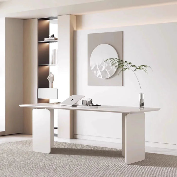 Executive Reception Office Desk White Standing Organizers Storage Computer Desks Supplies Writing Mesa De Computador Furniture