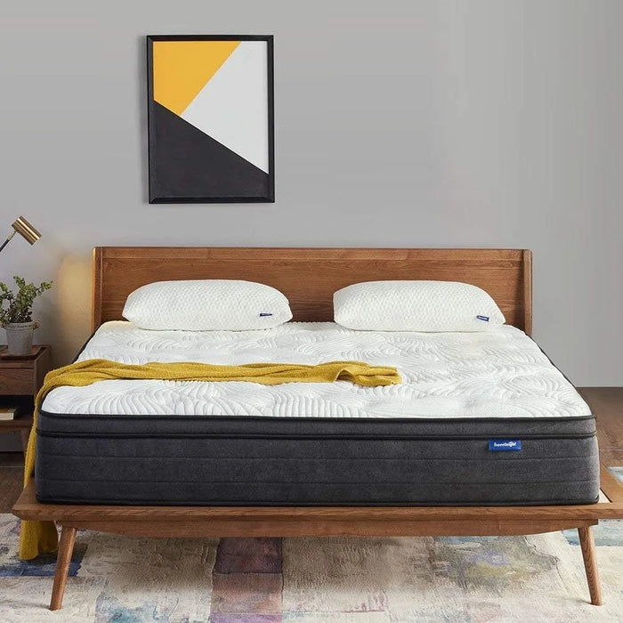 Sweetnight Queen Mattress in A Box - 12 Inch Plush Pillow Top Hybrid Mattress, Gel Memory Foam for Sleep Cool