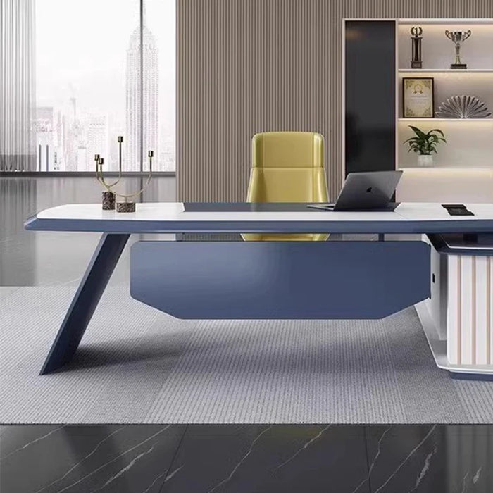 Standing Vanity Office Desks Meeting Student Desktop Reception Office Desks Appoint Scrivania Salvaspazio Salon Furniture