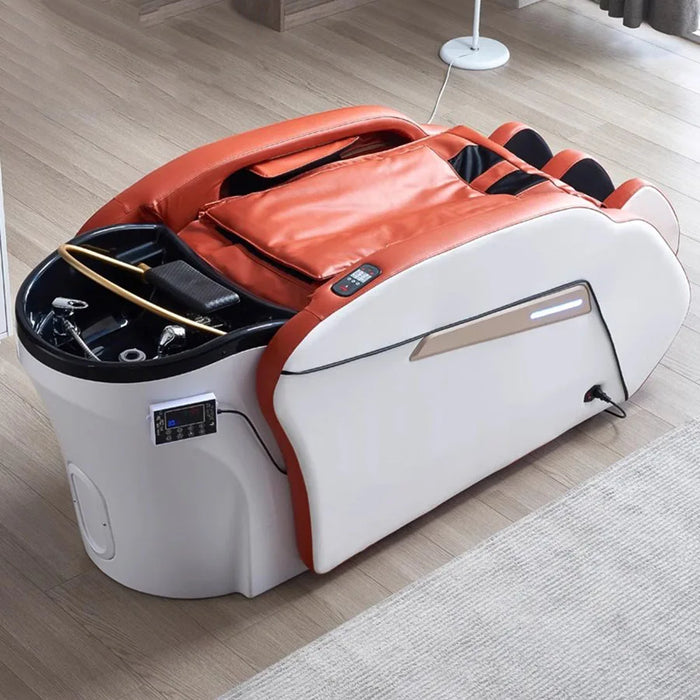 Luxury Washing Hair Shampoo Chair Massager Head Spa Bed Shampoo Chair Stylist Electronic Massage Full Relaxing Stoelen Hair Spa