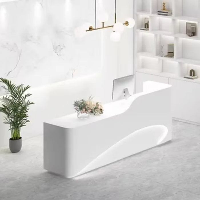 Simple Banco Reception Desk Register Conference Podium Standing Reception Desk Consul Lectern Mostrador Recepcion Room Furniture