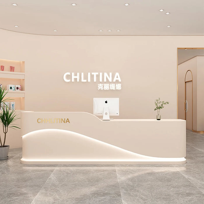 Lectern Reception Desks Shop Vanity Coffee Counter Cashier Study Podium Reception Desks Front Escritorio Oficina Bar Furniture