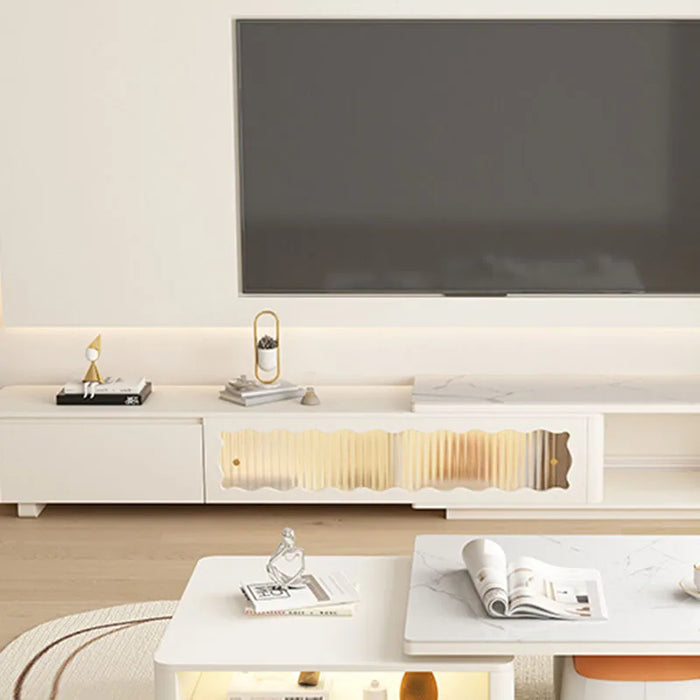 Mount Center Tv Stand Entertainment Monitor Mobile Consoles Tv Cabinet Floating White Meuble Tv Suspendu Living Room Furniture