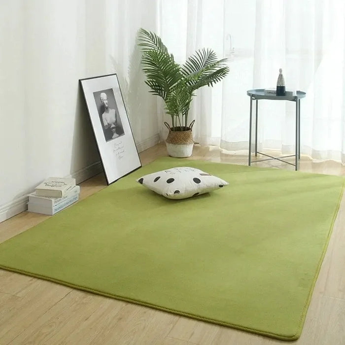 7578 Bedroom Carpet For Children's Room Cute Girls Floor Soft Mat Living Room Decoration White Fluffy Large Kids Bedside Ru
