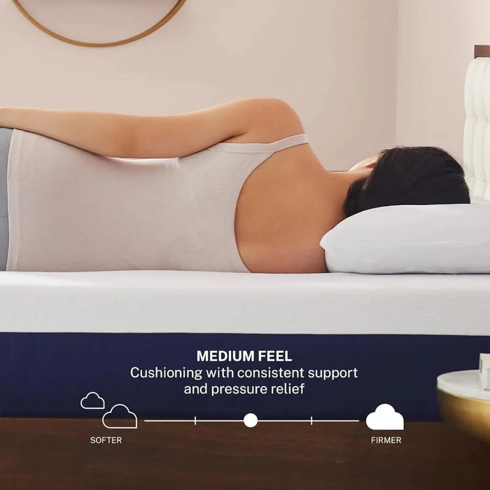 Shiloh 12 Inch Memory Foam Mattress, Queen Size, Bed in a Box, Cradling Medium Support