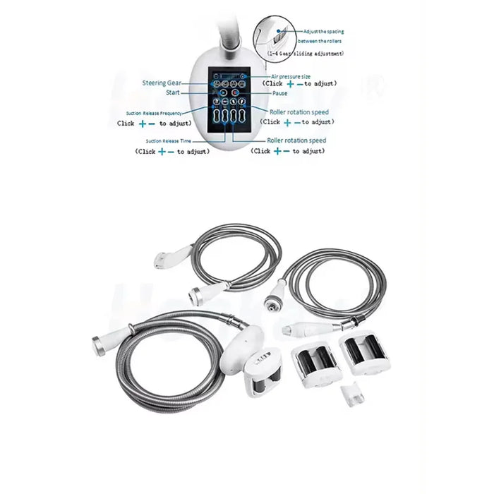 Vela Vacuum Roller Massage For Weight Loss Firming Slimming and Slimming Vacuum Liposuction and Buttocks Lifting Machine