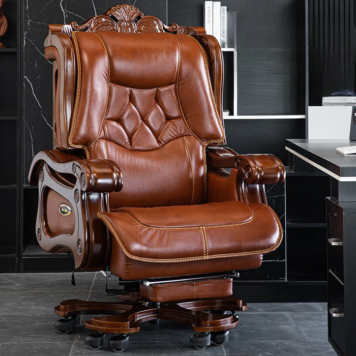 Computer Gaming Office Chair Modern Massage Leather Luxury Office Chair Ergonomic Sillas De Escritorio Bedroom Furniture