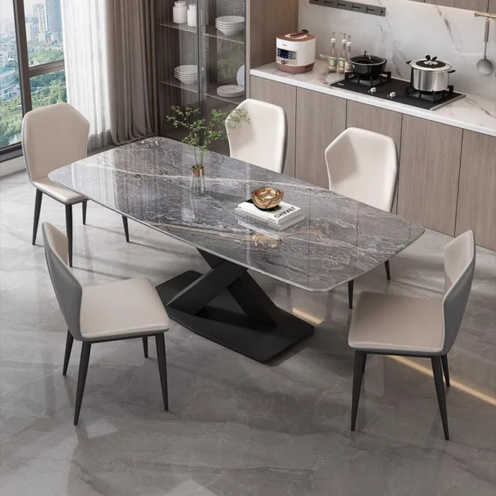 Luxury Art Dining Table Rectangle Nordic Modern Minimalist Design Dining Table Living Room Mesa De Comedor Home Furniture