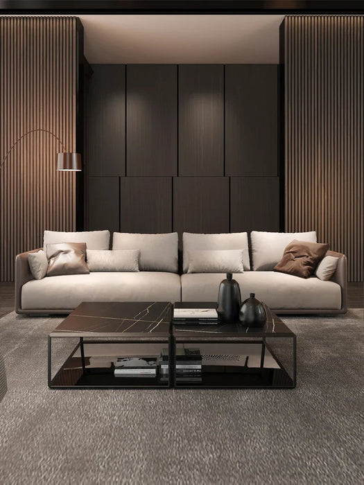 Sofa Living Room Minimalist Light Luxury Silent Style Furniture