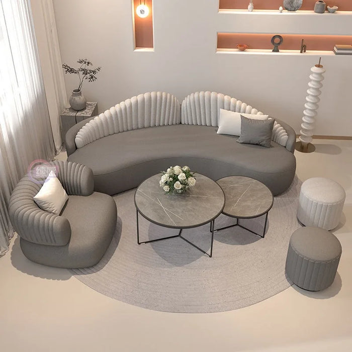 Simple modern living room small unit sofa