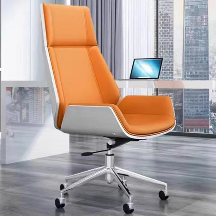 Painted Office Desk Minimalist Modern Boss Desk Fashionable Manager L Shaped Executive Wooden Bureau Meuble Office Furniture