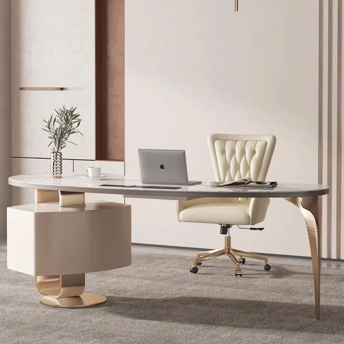 Reception Office Desk Organizer Drawers Storage Desktop Work Table Mainstays Console Coffee Scrivania Ufficio Lavoro Furniture