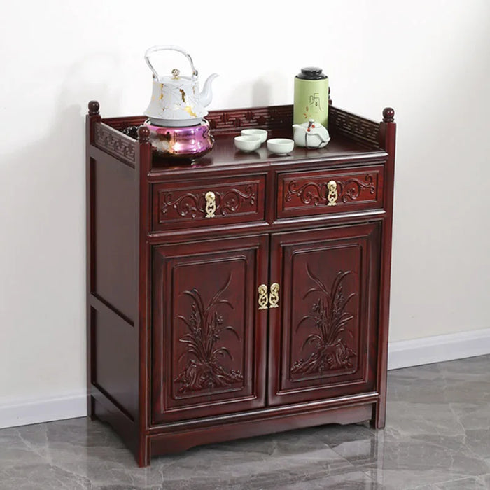 Shelf Kitchen Sideboards Buffet Kitchen Glass Luxury Storage Laden Modern Nordic Sideboards Wood Schminktisch Furniture HDH