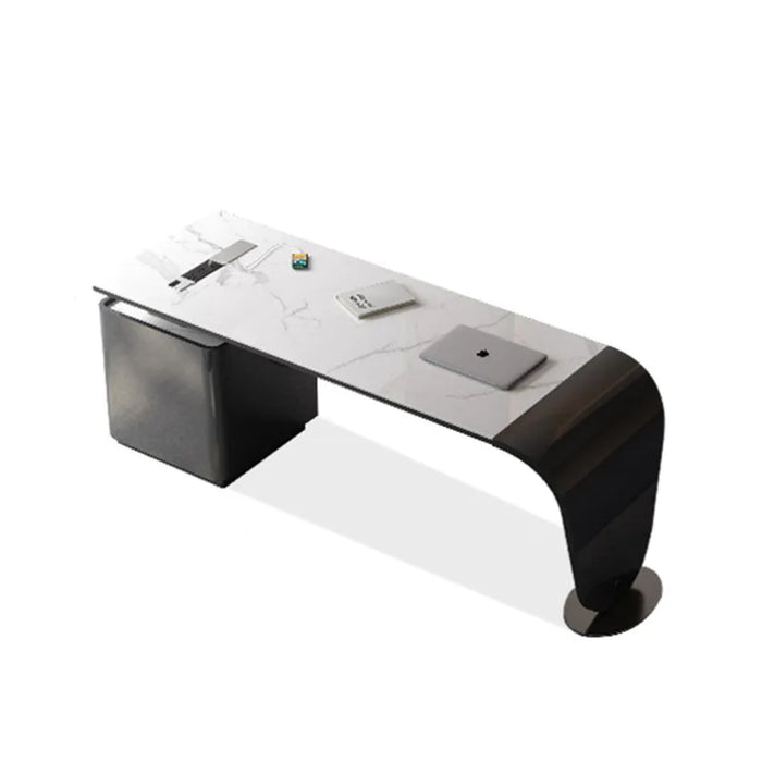 Standing Supplies Office Desk Executive Storage Floor Modern Corner Computer Desks L Shaped Setup Mesa De Escritorio Furniture