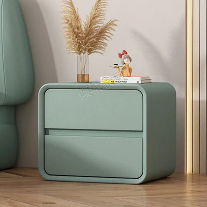 Creative Drawers Bedside Table Installation Storage Modern Unique Solid Wood Nightstands Bedroom Szafka Nocna Home Furniture