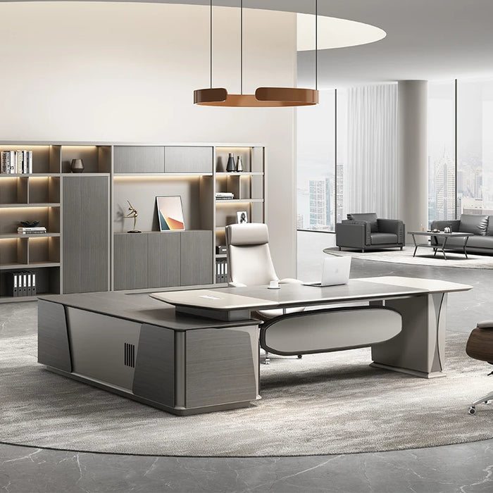 Storage Executive Office Desks Monitor Writing Shelf Organization Converter Computer Study Work Console Bureau Meuble Supplies