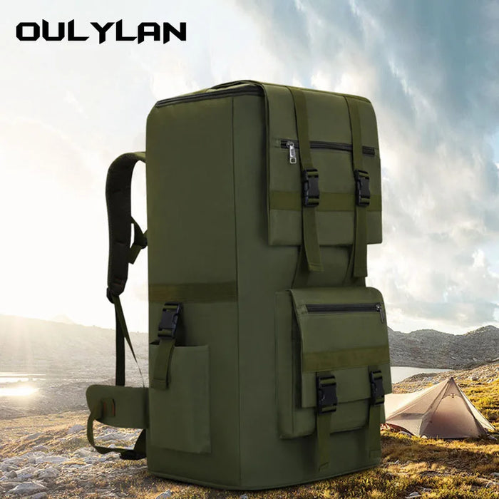 120L Super Capacity Outdoor Travel Backpack Men's Army Military Tactical Rucksack Luggage Bag Sports Mountaineering Hiking Bags