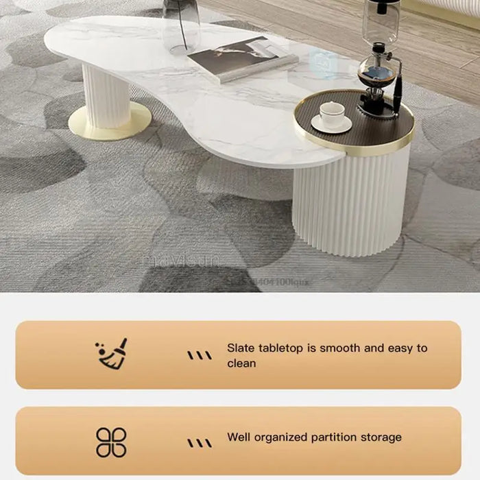 Tv Cabinet Tea Table Combination Modern Simple Small Family New Tv Cabinet Ground Cabinet Living Room Furniture