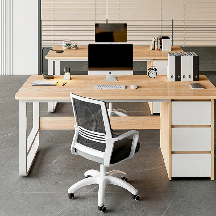 Laptop Clerk Office Desk Executive Reception Drawer Storage Office Desk Simplicity Wood Escritorio Ordenador Furniture QF50OD