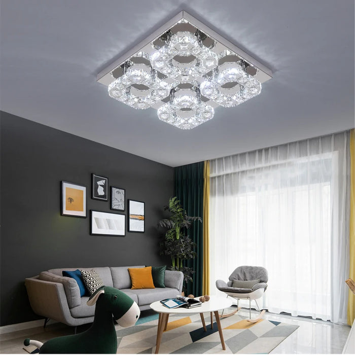 Modern Led Chandeliers Lamp Ceiling Light 3 Side Decor Bedroom Living Room Luxury Lighting For Dining Room Pendant Lamp Fixture