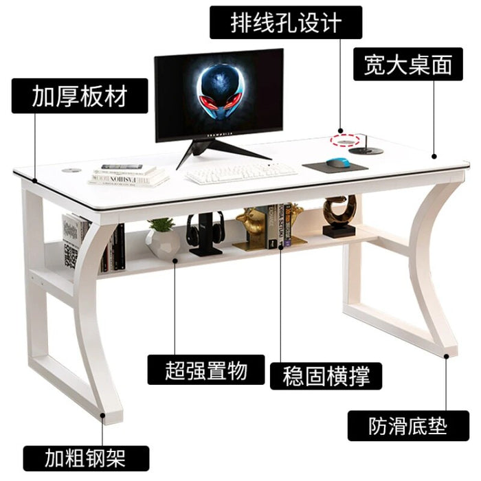 Home Study Office Desks Write Bedroom Simplicity Table Office Desks Computer Shelf Escritorio Ordenador Work Furniture QF50OD