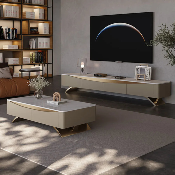Mobile Luxury Tv Stands Cabinet Livingroom Display Storage Media Tv Cabinet Wooden Wall Meuble Cuisine Living Room Furniture