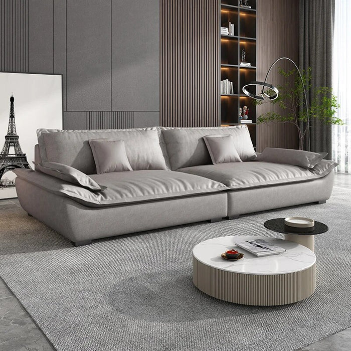 Luxury Furniture Sofa Set Fashion Sofa for Living Room Modern Big Design Wooden Classical Arabic Sofa Sets Synthetic Leather