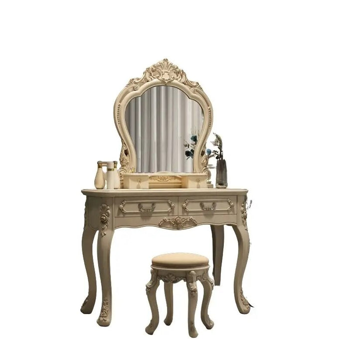 Nordic Luxury Vanity Tables Storage Cabinet Makeup Vintage Vintage Vanity Tables Cosmetic Tavolo Trucco Home Furniture WZ50VT