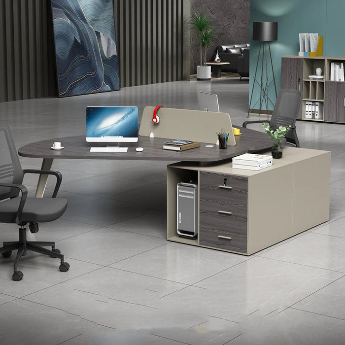 Wooden Computer Office Desk Standing Drawers Small Fashion Modern Minimalist Desk Tables Ideas Muebles De Oficina Furniture