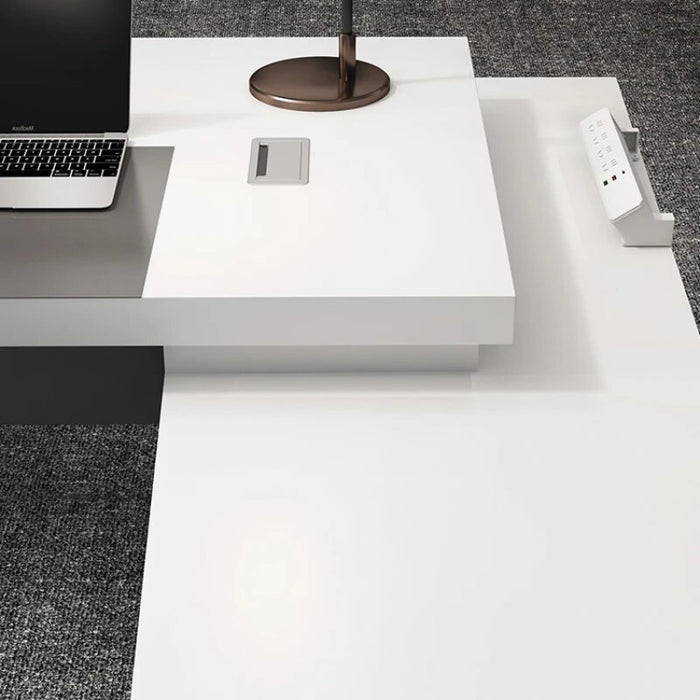 President Boss Office Desks Modern Simplicity Combination Charge Office Desks Luxury Storage Escritorios Work Furniture QF50OD