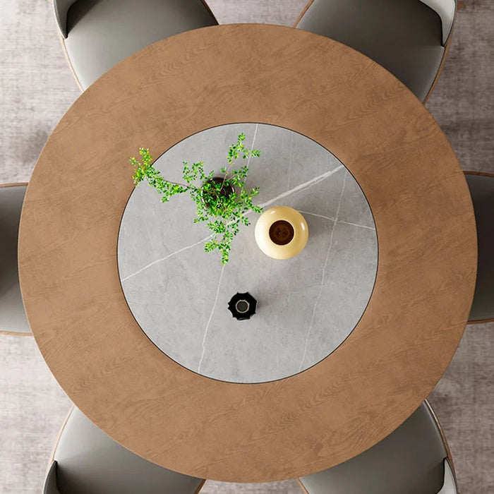 Rustic Round Dining Tables Console Luxury Living Room Modern Nordic Makeup Dining Tables Center Mesa De Jantar Furniture HDH