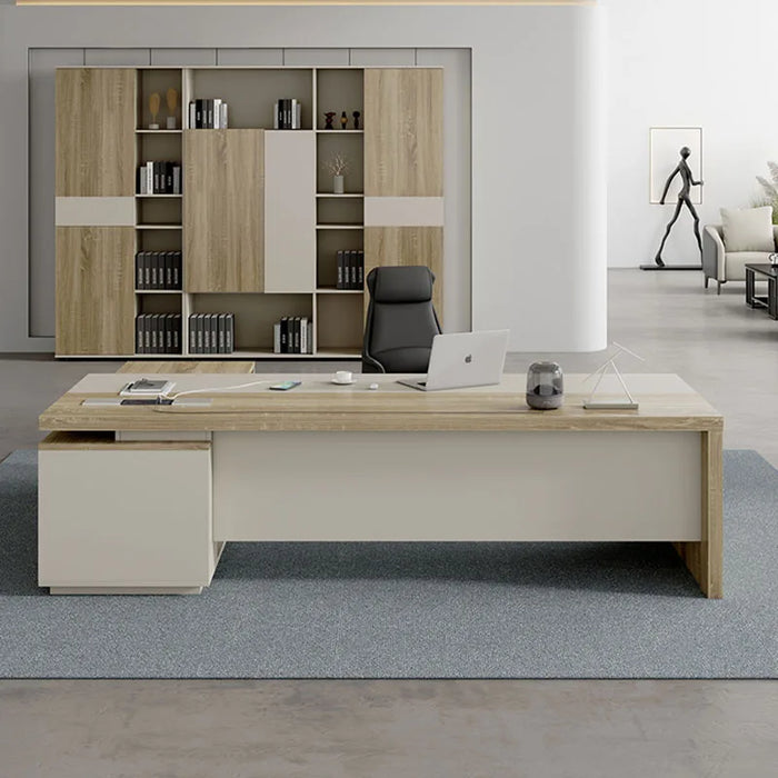 Supplies Organizers Office Desk Standing Black L Shaped Drawers Computer Desks Living Room Executive Mesa Escritorio Furniture