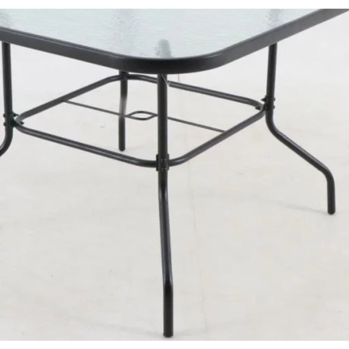 Mainstays Albany Lane 6-Piece Outdoor Patio Dining Set, Black rattan furniture  rattan  outdoor sofa