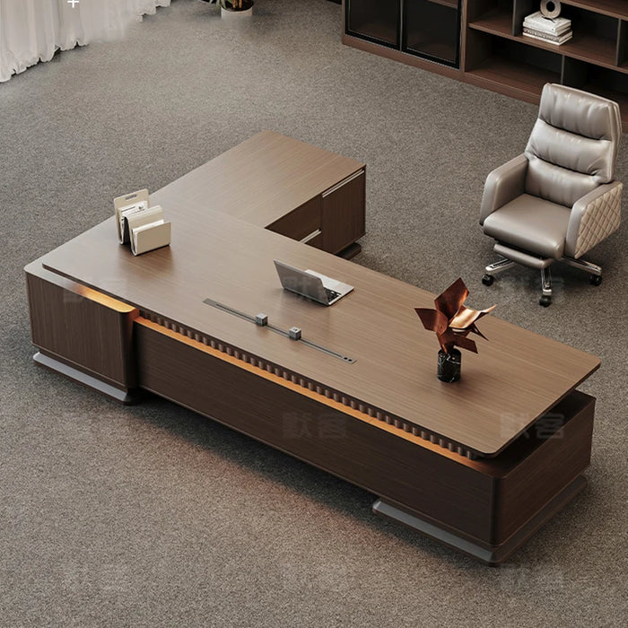 Drawers Study Executive Office Desks Standing Gaming Corner Desk Office Organizer Mesas De Escritorio Home Office Accessories