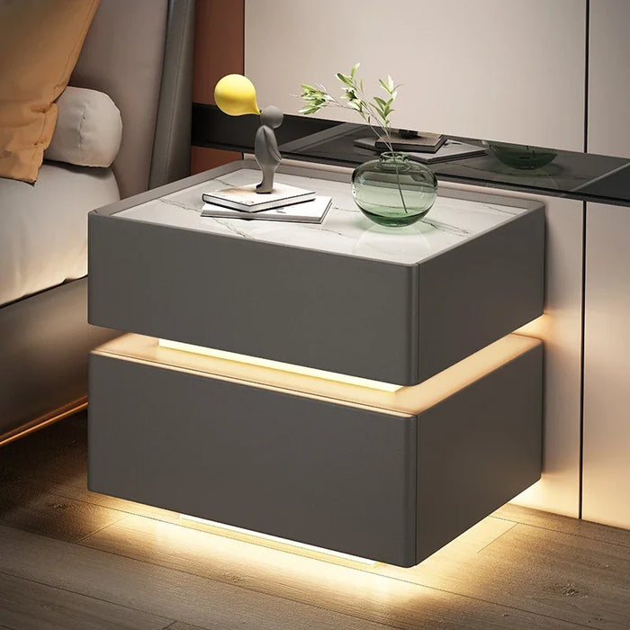 Storage Comfortable Bedside Tables Multifunctional Smart Luxury Bedroom Bedside Table Auxiliary Created Comodino Home Furnitures