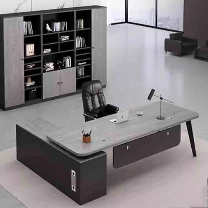 Monitor Luxury Office Desks Working Studying Meeting Wooden Office Desks Storage Executive Scrivania Ufficio Lavoro Furnitures